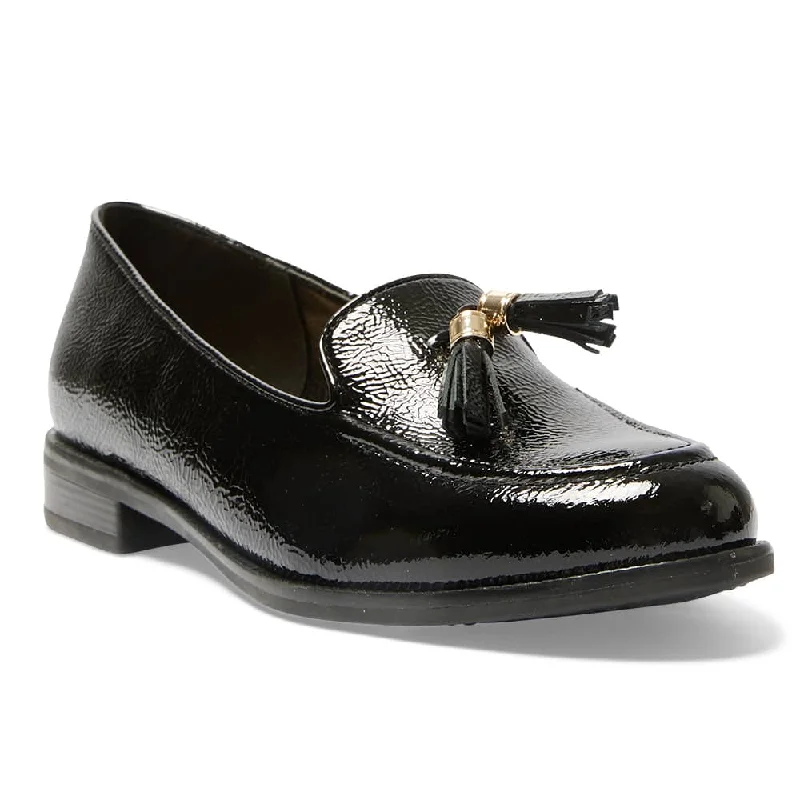 Women's Memory Foam Insole Loafers in Pink for Added ComfortPreppy Loafer in Black Patent Women's Memory Foam Insole Loafers in Pink for Added ComfortPreppy Loafer in Black Patent
