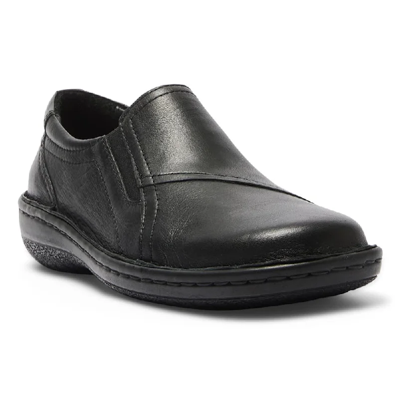 Lightweight Women's Mesh - Paneled Loafers in White for BreathabilityRalph Loafer in Black Leather Lightweight Women's Mesh - Paneled Loafers in White for BreathabilityRalph Loafer in Black Leather