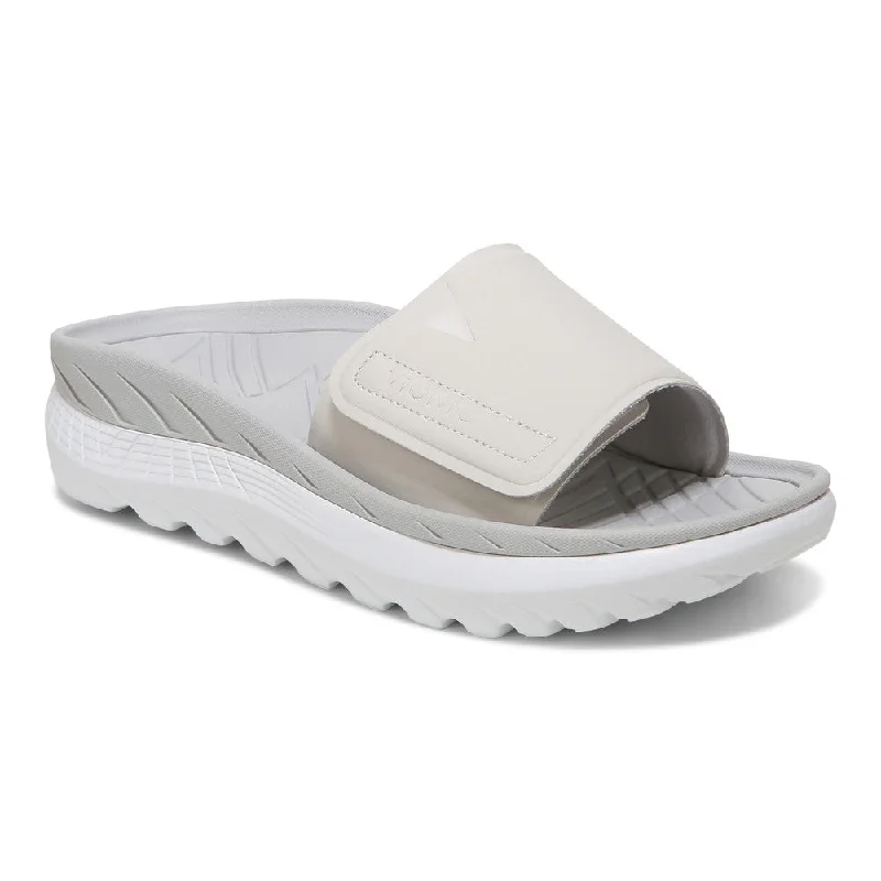 Adjustable Strap Women's Sandals with a Padded Heel in Pink for a Custom FitRejuvenate - White Adjustable Strap Women's Sandals with a Padded Heel in Pink for a Custom FitRejuvenate - White