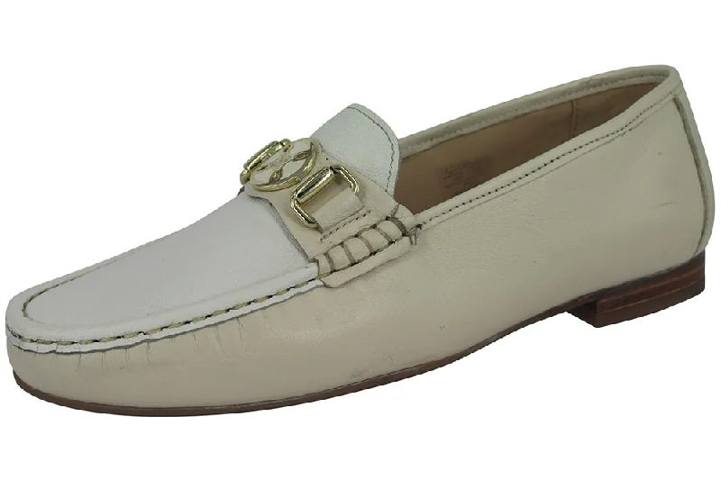 Sustainable Women's Recycled Material Loafers in Gray for Eco - Conscious Shoppers20104 - SAND / WHITE