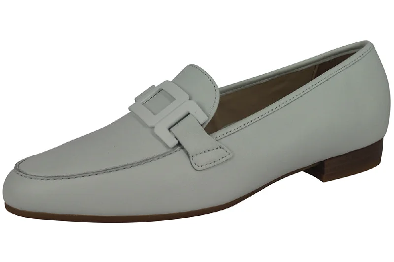 Adjustable Strap Women's Loafers in Tan for a Custom Fit31200 - WHITE