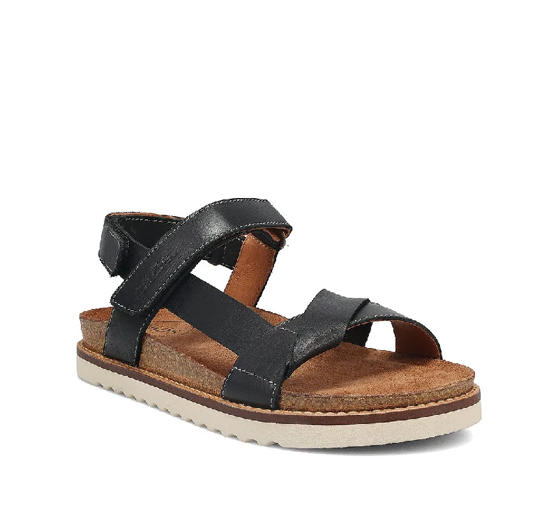Plus Size Women's Wide - Width Platform Sandals in Black for Added Comfort and HeightSideways - Black Plus Size Women's Wide - Width Platform Sandals in Black for Added Comfort and HeightSideways - Black