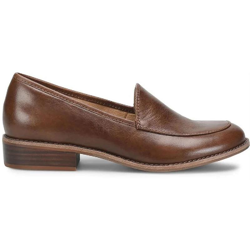 Women's Memory Foam Insole Oxfords in Pink for All - Day ComfortSofft Womens Napoli Leather Stacked Heel Loafers Women's Memory Foam Insole Oxfords in Pink for All - Day ComfortSofft Womens Napoli Leather Stacked Heel Loafers