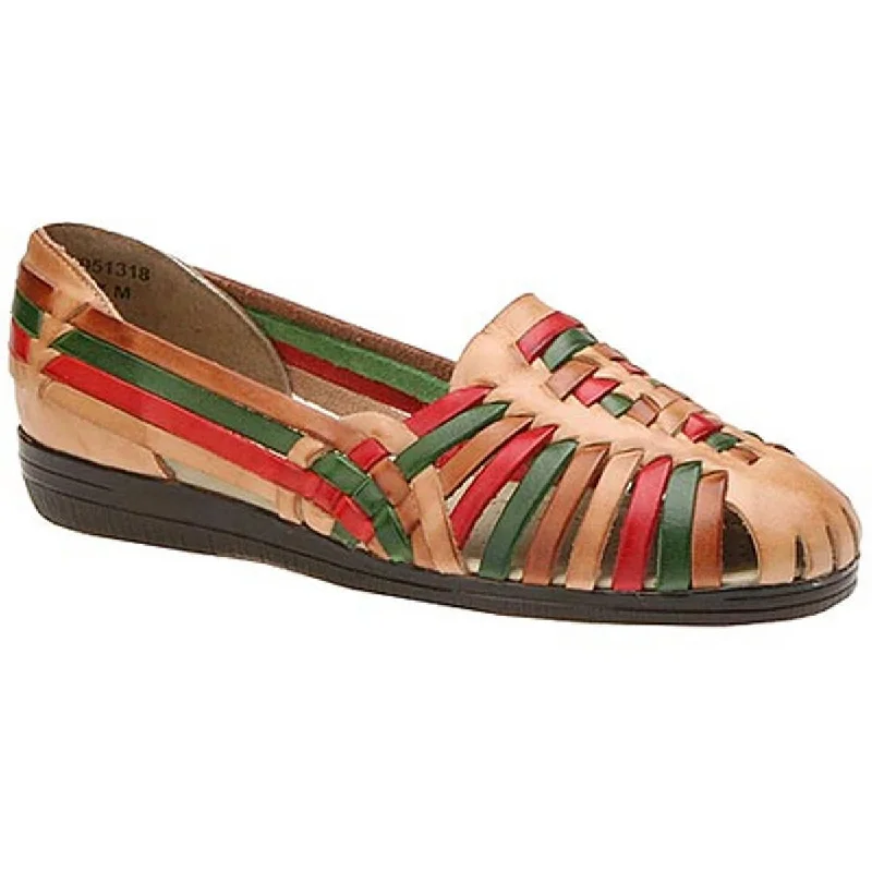 Women's Geometric - Patterned Oxfords in Multicolor for a Fashion - Forward StatementSoftspots Womens Trinidad Leather Slip On Huarache Women's Geometric - Patterned Oxfords in Multicolor for a Fashion - Forward StatementSoftspots Womens Trinidad Leather Slip On Huarache