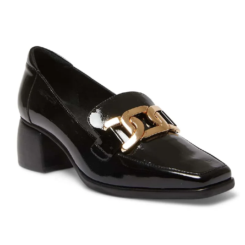 Women's Geometric - Patterned Loafers in Multicolor for a Fashion - Forward LookSophia Loafer in Black Patent Women's Geometric - Patterned Loafers in Multicolor for a Fashion - Forward LookSophia Loafer in Black Patent