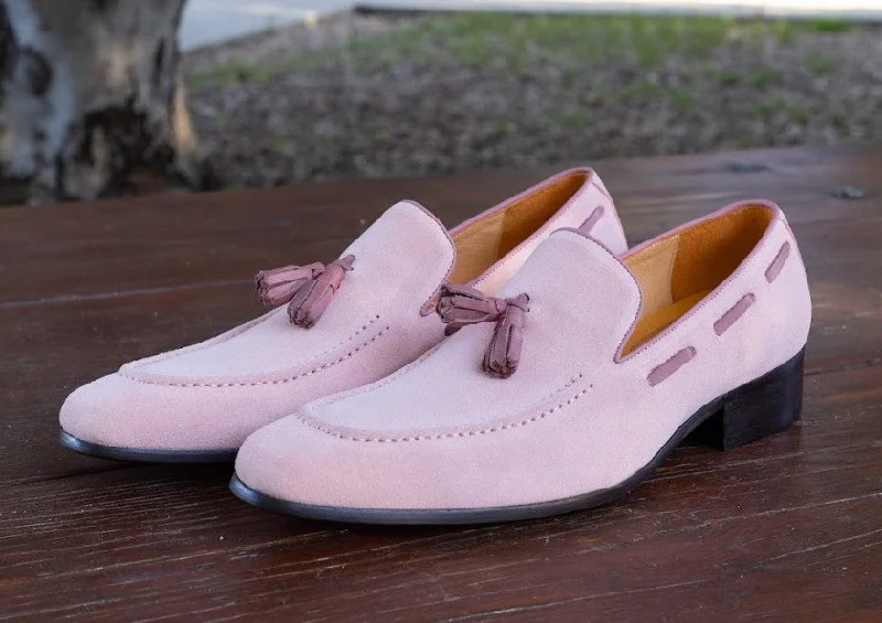Women's Geometric - Patterned Loafers in Multicolor for a Fashion - Forward LookStyle: 1377-05S-Pink