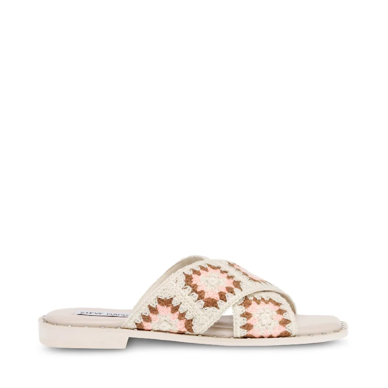 Women's Bow - Embellished Loafers in Red for a Feminine TouchSTYLIZE BEIGE
