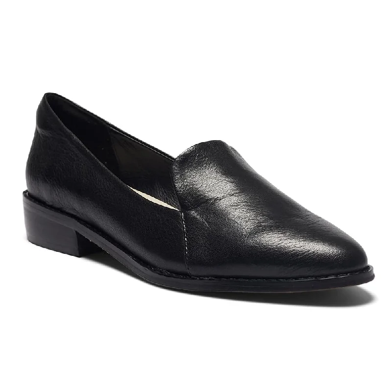 Women's Glitter - Embellished Loafers in Silver for a Sparkly Party LookTara Loafer in Black Leather Women's Glitter - Embellished Loafers in Silver for a Sparkly Party LookTara Loafer in Black Leather