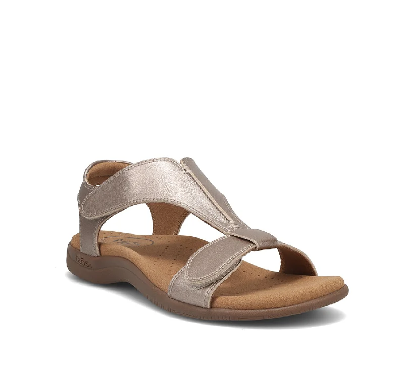 Women's Flat Slide Sandals with a Memory Foam Insole in White for All - Day ComfortThe Show - Champagne Women's Flat Slide Sandals with a Memory Foam Insole in White for All - Day ComfortThe Show - Champagne