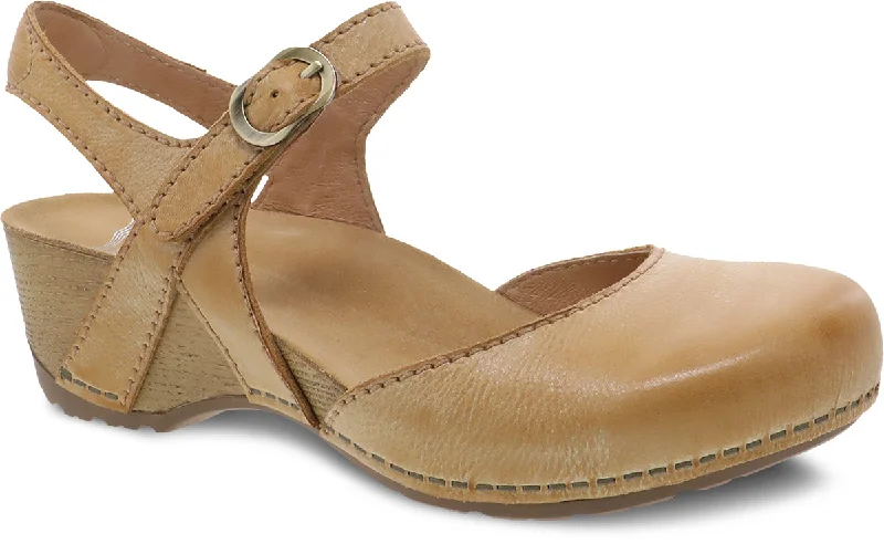 Women's Cork - Soled Espadrille Sandals with a Rope - Trimmed Upper in Navy for a Summer VibeTiffani - Tan Women's Cork - Soled Espadrille Sandals with a Rope - Trimmed Upper in Navy for a Summer VibeTiffani - Tan