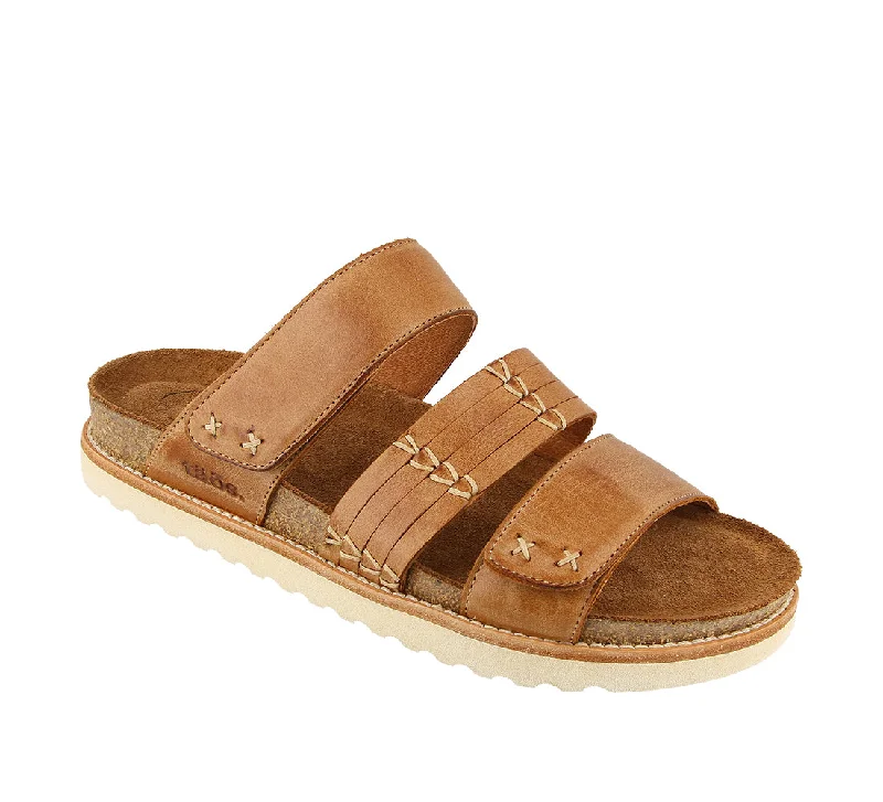 Women's Leather - Strapped Sandals with a Braided Detail in Brown for a Rustic AppealTremendous - Tan Women's Leather - Strapped Sandals with a Braided Detail in Brown for a Rustic AppealTremendous - Tan