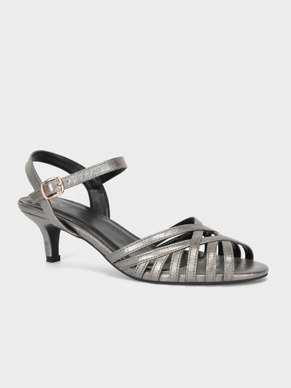 Child - Friendly Women's Sandals with a Secure Buckle in Purple for Moms on the GoWomen "DAKOA" Stylish Mid Low Heel Sandals Child - Friendly Women's Sandals with a Secure Buckle in Purple for Moms on the GoWomen "DAKOA" Stylish Mid Low Heel Sandals