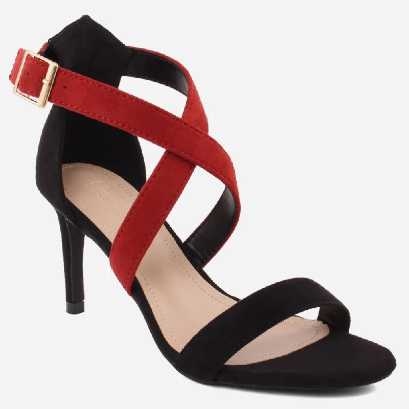 Child - Friendly Women's Sandals with a Secure Buckle in Purple for Moms on the GoWomen "JACK" Open Toe Stiletto Heel Sandals Child - Friendly Women's Sandals with a Secure Buckle in Purple for Moms on the GoWomen "JACK" Open Toe Stiletto Heel Sandals