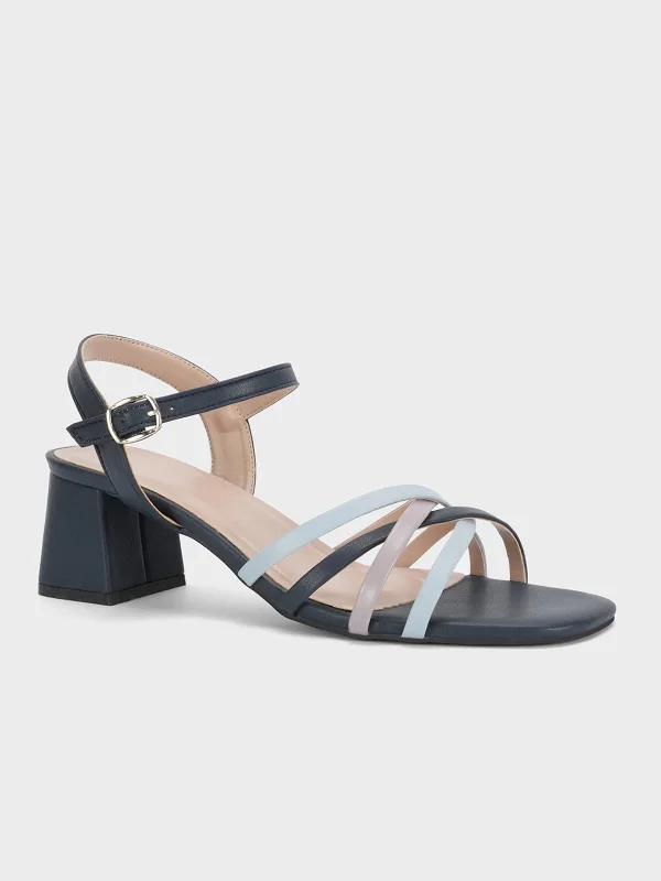 Women's Cork - Soled Espadrille Sandals with a Rope - Trimmed Upper in Navy for a Summer VibeWomen "SCHWITZ" Casual Strappy Summer Sandals Women's Cork - Soled Espadrille Sandals with a Rope - Trimmed Upper in Navy for a Summer VibeWomen "SCHWITZ" Casual Strappy Summer Sandals