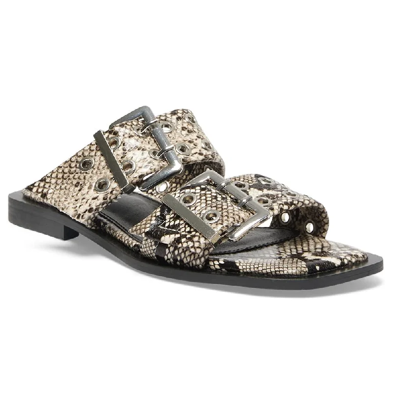 Women's Ankle - Strap Sandals with a Block Heel in Red for a Sophisticated Style Women's Ankle - Strap Sandals with a Block Heel in Red for a Sophisticated Style Child - Friendly Women's Sandals with a Secure Buckle in Purple for Moms on the GoFonda Slide in Snake