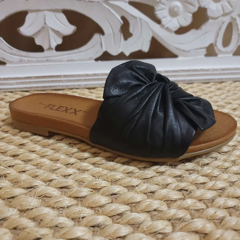 BLACK LEATHER