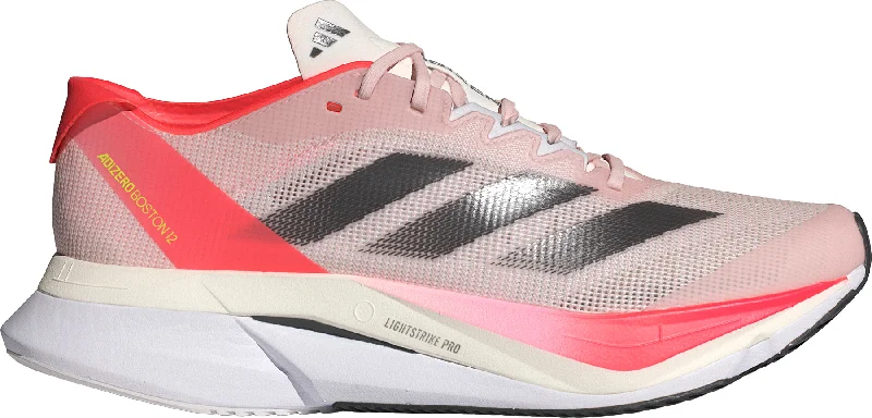 Padded Tongue and Collar Women's Running Shoes in Green for Added Comfortadidas Adizero Boston 12 Womens Running Shoes - Pink Padded Tongue and Collar Women's Running Shoes in Green for Added Comfortadidas Adizero Boston 12 Womens Running Shoes - Pink