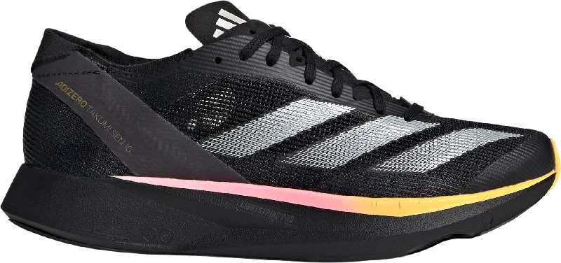 Stretchable Fabric Women's Running Shoes in Orange for a Snug and Flexible Fitadidas Adizero Takumi Sen 10 Womens Running Shoes - Black Stretchable Fabric Women's Running Shoes in Orange for a Snug and Flexible Fitadidas Adizero Takumi Sen 10 Womens Running Shoes - Black