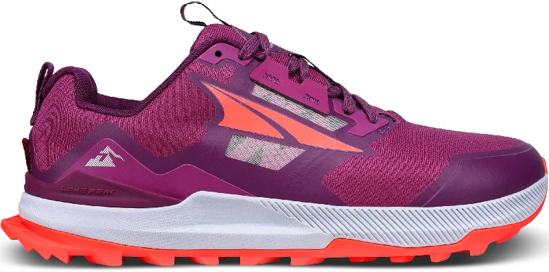 Knit Upper Women's Running Shoes in Pink with Reflective Stripes for Night RunsAltra Lone Peak 7 Womens Trail Running Shoes - Purple Knit Upper Women's Running Shoes in Pink with Reflective Stripes for Night RunsAltra Lone Peak 7 Womens Trail Running Shoes - Purple