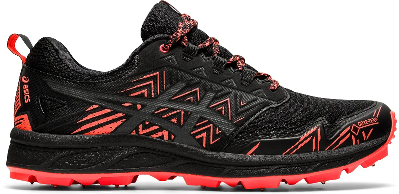 Women's Running Shoes with a Quick - Dry Lining in Coral for Moisture ManagementAsics Gel FujiSetsu 3 GORE-TEX Womens Trail Running Shoes - Black Women's Running Shoes with a Quick - Dry Lining in Coral for Moisture ManagementAsics Gel FujiSetsu 3 GORE-TEX Womens Trail Running Shoes - Black