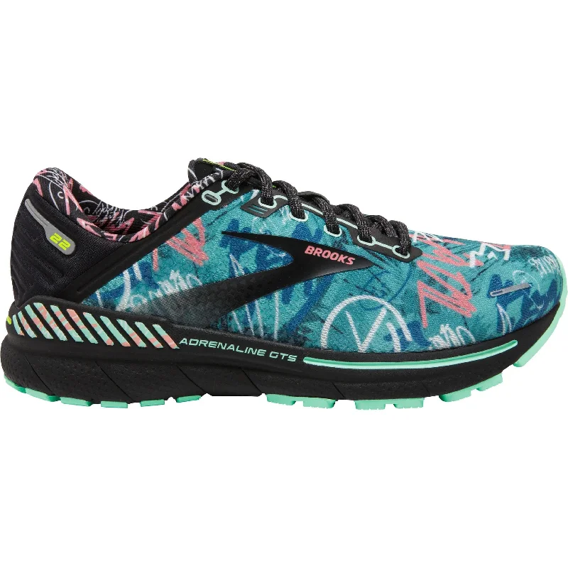 Wide - Width Women's Cushioned Sole Running Shoes in Navy for Comfortable StridesBrooks Adrenaline GTS 22 Womens Running Shoes - Green Wide - Width Women's Cushioned Sole Running Shoes in Navy for Comfortable StridesBrooks Adrenaline GTS 22 Womens Running Shoes - Green