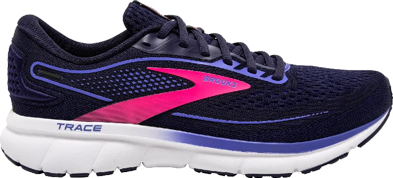Heel - Cushioned Women's Running Shoes in Purple for Reducing Impact on JointsBrooks Trace 2 Womens Running Shoes - Blue Heel - Cushioned Women's Running Shoes in Purple for Reducing Impact on JointsBrooks Trace 2 Womens Running Shoes - Blue
