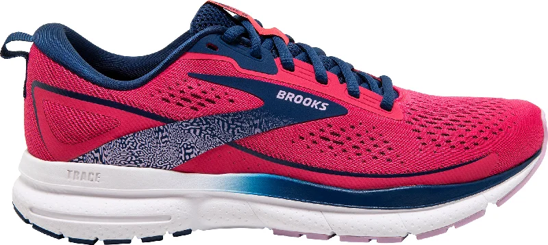 Ankle - Support Women's Running Shoes in Maroon for Added StabilityBrooks Trace 3 Womens Running Shoes - Pink Ankle - Support Women's Running Shoes in Maroon for Added StabilityBrooks Trace 3 Womens Running Shoes - Pink