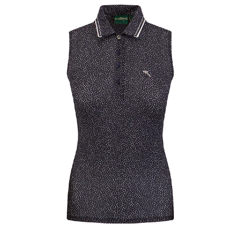 Ladies' Golf Shoes with a Low - Profile Design in Yellow for a Sleek LookChervo Aza Sleeveless Golf Polo 2022 Women Ladies' Golf Shoes with a Low - Profile Design in Yellow for a Sleek LookChervo Aza Sleeveless Golf Polo 2022 Women