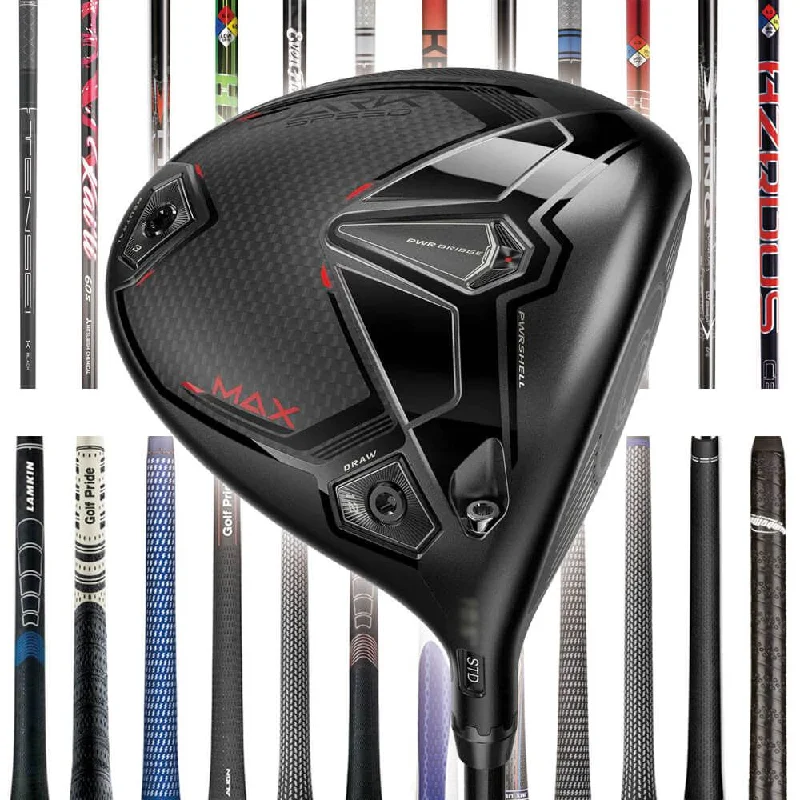 Ladies' Golf Shoes with Anti - Slip Soles in Red for Secure TractionCobra Dark Speed Max Custom Driver Ladies' Golf Shoes with Anti - Slip Soles in Red for Secure TractionCobra Dark Speed Max Custom Driver