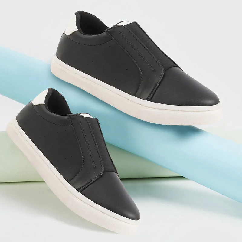 Foldable Women's Travel Sneakers for Compact Storage in LuggageWomen Black Elastic Closure Stitched Comfort Slip On Sneaker Shoes Foldable Women's Travel Sneakers for Compact Storage in LuggageWomen Black Elastic Closure Stitched Comfort Slip On Sneaker Shoes