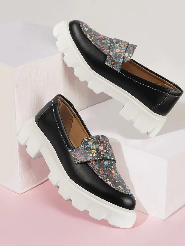 Women's Sneakers with Memory Foam Insoles for Exceptional Cushioning and ComfortWomen Black Stiched Floral Print Classic Weekend Party Slip On Casual Shoes Women's Sneakers with Memory Foam Insoles for Exceptional Cushioning and ComfortWomen Black Stiched Floral Print Classic Weekend Party Slip On Casual Shoes