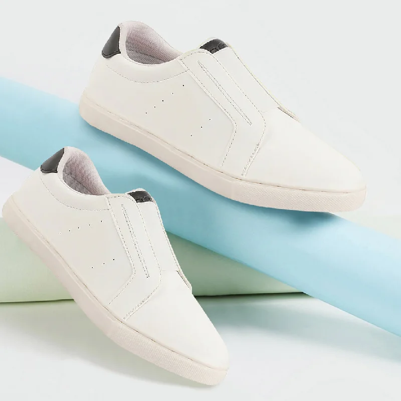 Sparkly Rhinestone - Embellished Women's Sneakers for a Glamorous and Eye - Catching LookWomen White Elastic Closure Stitched Comfort Slip On Sneaker Shoes Sparkly Rhinestone - Embellished Women's Sneakers for a Glamorous and Eye - Catching LookWomen White Elastic Closure Stitched Comfort Slip On Sneaker Shoes