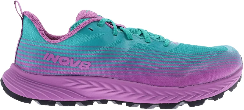 Heel - Cushioned Women's Running Shoes in Purple for Reducing Impact on JointsInov8 TrailFly Speed WIDE FIT Womens Trail Running Shoes - Blue Heel - Cushioned Women's Running Shoes in Purple for Reducing Impact on JointsInov8 TrailFly Speed WIDE FIT Womens Trail Running Shoes - Blue