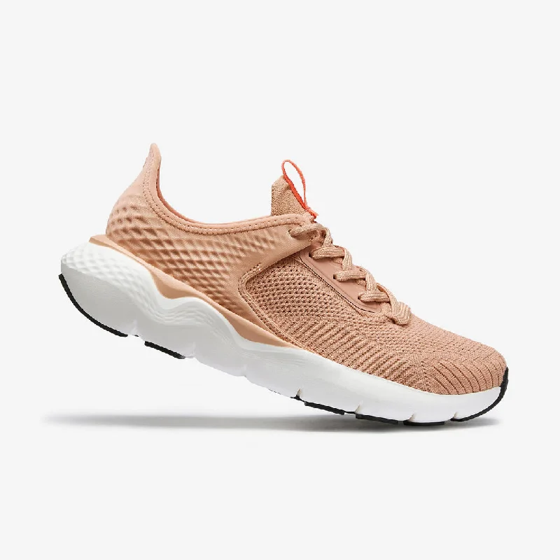 Slip - Resistant Rubber Outsole Women's Running Shoes in Gray for Slippery SurfacesJOGFLOW 500K.1 Women's running shoes - beige Slip - Resistant Rubber Outsole Women's Running Shoes in Gray for Slippery SurfacesJOGFLOW 500K.1 Women's running shoes - beige