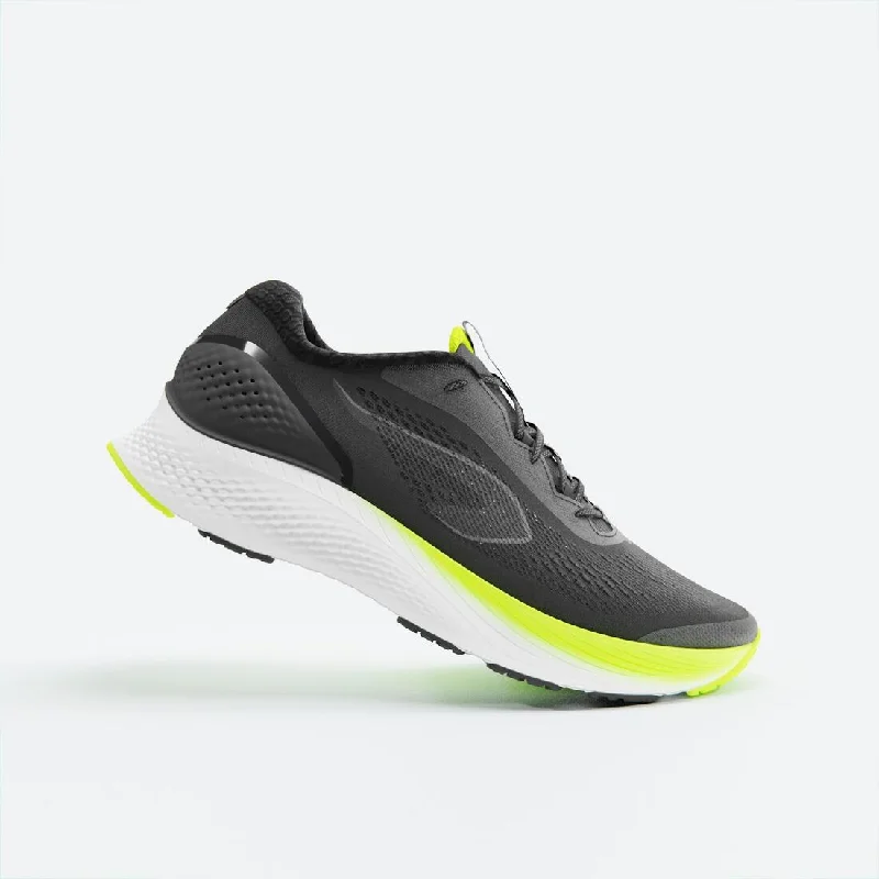 Women's Running Shoes with a Heel Counter in Pink for Heel SupportMEN'S KIPRUN KS500 2 RUNNING SHOES - BLACK/YELLOW Women's Running Shoes with a Heel Counter in Pink for Heel SupportMEN'S KIPRUN KS500 2 RUNNING SHOES - BLACK/YELLOW
