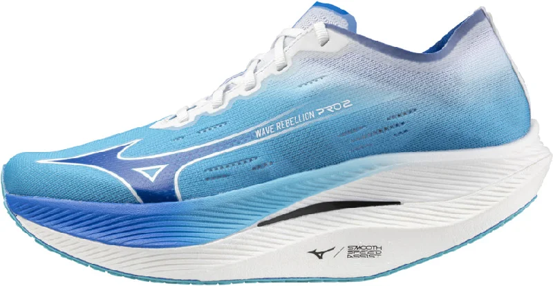 Women's Running Shoes with Adjustable Laces in Beige for a Custom FitMizuno Wave Rebellion Pro 2 Running Shoes - Blue Women's Running Shoes with Adjustable Laces in Beige for a Custom FitMizuno Wave Rebellion Pro 2 Running Shoes - Blue