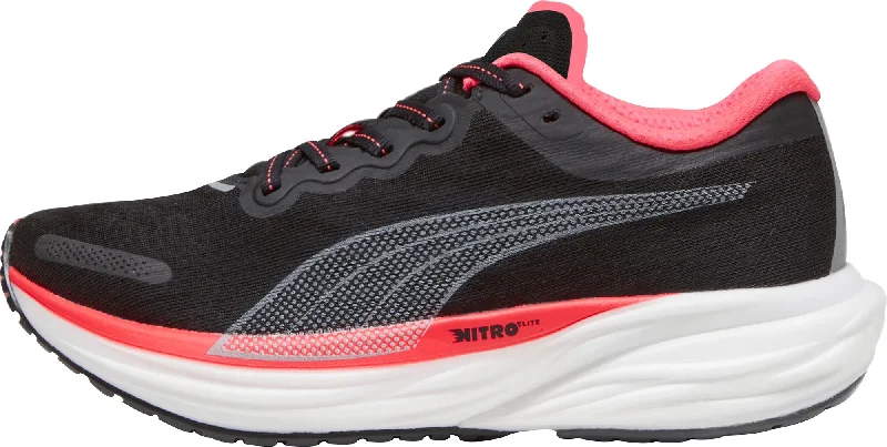 Women's Lightweight Breathable Mesh Running Shoes in Neon Yellow for Summer RunsPuma Deviate Nitro 2 Womens Running Shoes - Black Women's Lightweight Breathable Mesh Running Shoes in Neon Yellow for Summer RunsPuma Deviate Nitro 2 Womens Running Shoes - Black