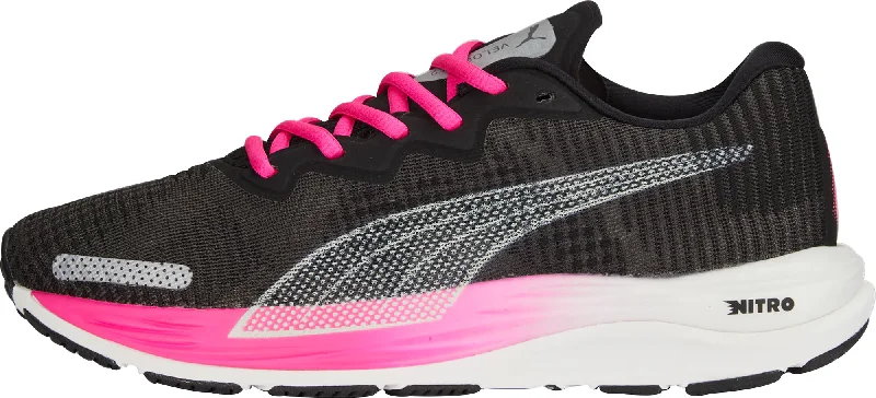 Women's Running Shoes with a Shock - Absorbing Midsole in Yellow for a Smooth RidePuma Velocity Nitro 2 Womens Running Shoes - Black Women's Running Shoes with a Shock - Absorbing Midsole in Yellow for a Smooth RidePuma Velocity Nitro 2 Womens Running Shoes - Black