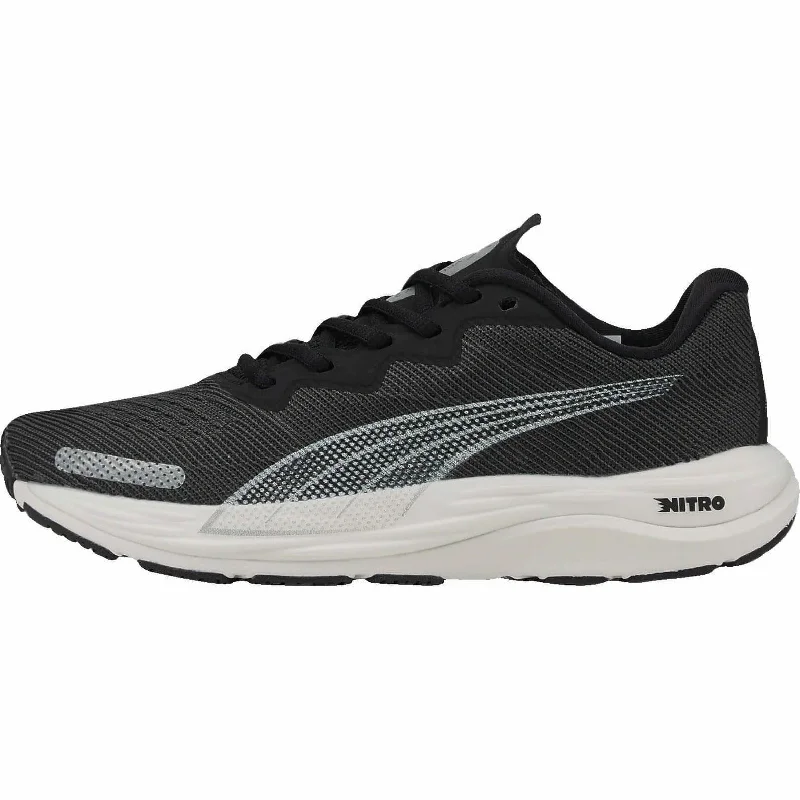 Women's Running Shoes with a Quick - Dry Lining in Coral for Moisture ManagementPuma Velocity Nitro 2 Womens Running Shoes - Black Women's Running Shoes with a Quick - Dry Lining in Coral for Moisture ManagementPuma Velocity Nitro 2 Womens Running Shoes - Black