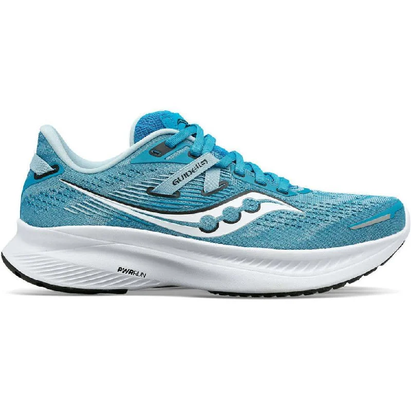 Knit Upper Women's Running Shoes in Pink with Reflective Stripes for Night RunsSaucony Guide 16 Womens Running Shoes - Blue Knit Upper Women's Running Shoes in Pink with Reflective Stripes for Night RunsSaucony Guide 16 Womens Running Shoes - Blue