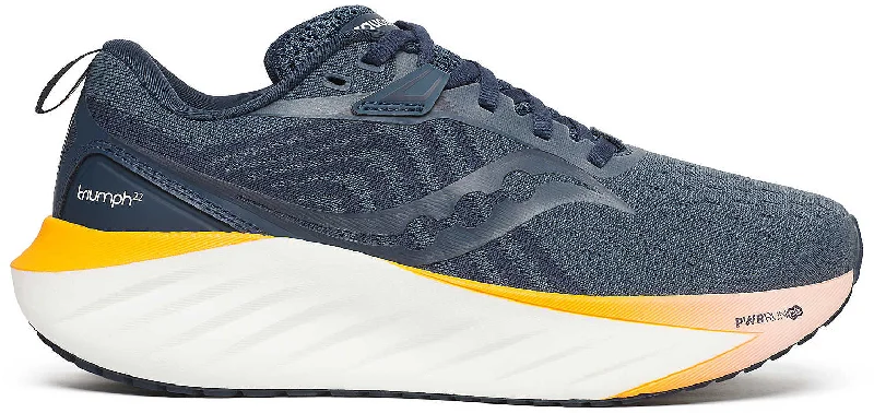 Women's Running Shoes with a Heel Counter in Pink for Heel SupportSaucony Triumph 22 Womens Running Shoes - Blue Women's Running Shoes with a Heel Counter in Pink for Heel SupportSaucony Triumph 22 Womens Running Shoes - Blue