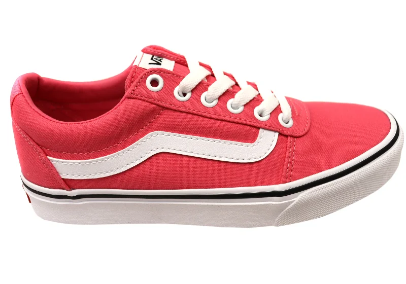 Low - Top Women's Tennis Sneakers in Bright Neon for a Pop of Color on the CourtVans Womens Ward Comfortable Sneakers Low - Top Women's Tennis Sneakers in Bright Neon for a Pop of Color on the CourtVans Womens Ward Comfortable Sneakers