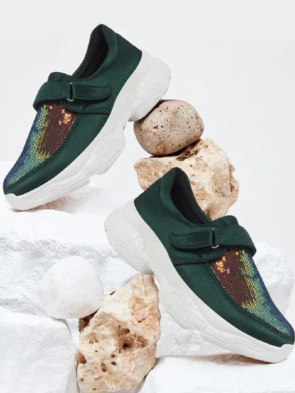 Smart - Tech Women's Sneakers with Fitness Tracking Features for Active Lifestyle EnthusiastsWomen Green Stylish Slip On Sneakers Smart - Tech Women's Sneakers with Fitness Tracking Features for Active Lifestyle EnthusiastsWomen Green Stylish Slip On Sneakers