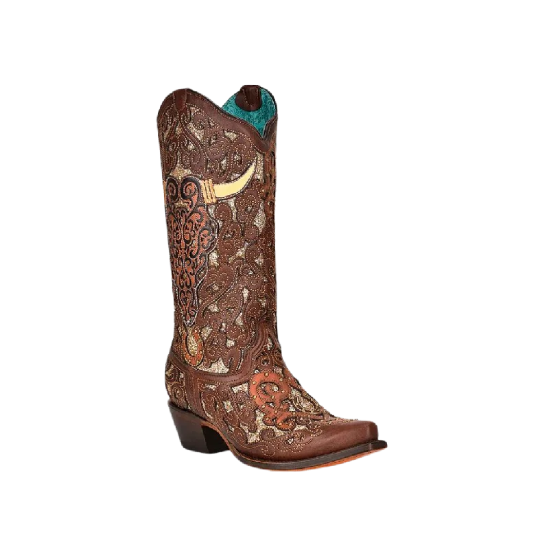 women's cowboy boots with elastic sidesCorral Women's Sand Horse Inlay & Multi Embro Boot women's cowboy boots with elastic sidesCorral Women's Sand Horse Inlay & Multi Embro Boot