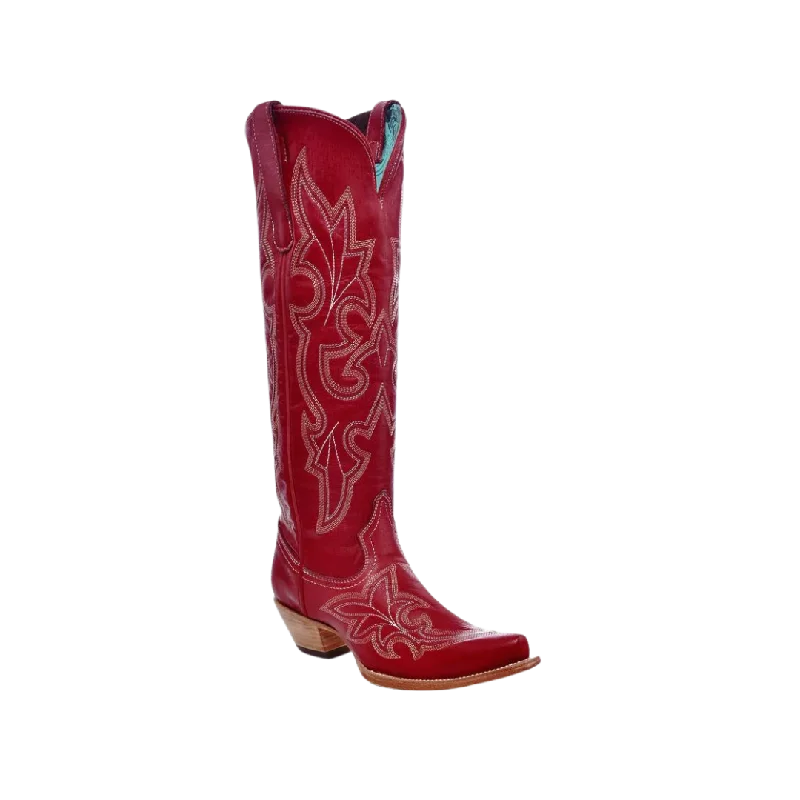 women's cowboy boots with low heelCorral Women's Corral Red Embroidery Tall Top Boot women's cowboy boots with low heelCorral Women's Corral Red Embroidery Tall Top Boot
