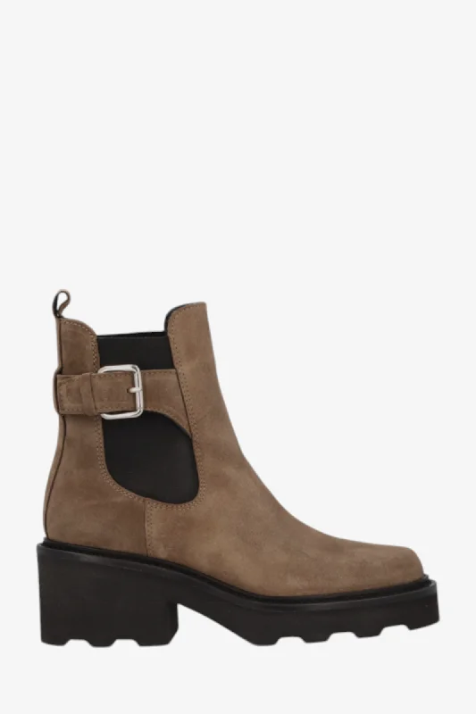women's lace-up ankle bootsALPE 5325 SANDER SUEDE BOOT