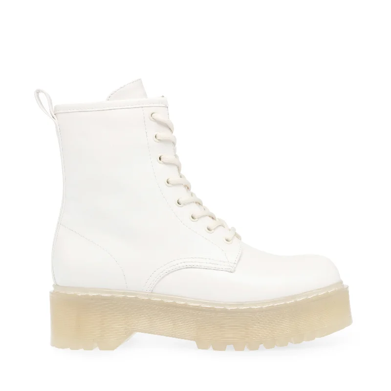 women's booties with quilted patternBETTYY WHITE MULTI