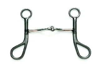 women's lace-up moto bootsBlack Steel Snaffle Mouth Short Shank