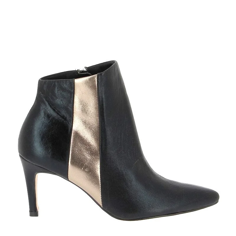 women's ankle boots for fashion-forwardBrazilio 49034 Black Metallic Stiletto Boot women's ankle boots for fashion-forwardBrazilio 49034 Black Metallic Stiletto Boot