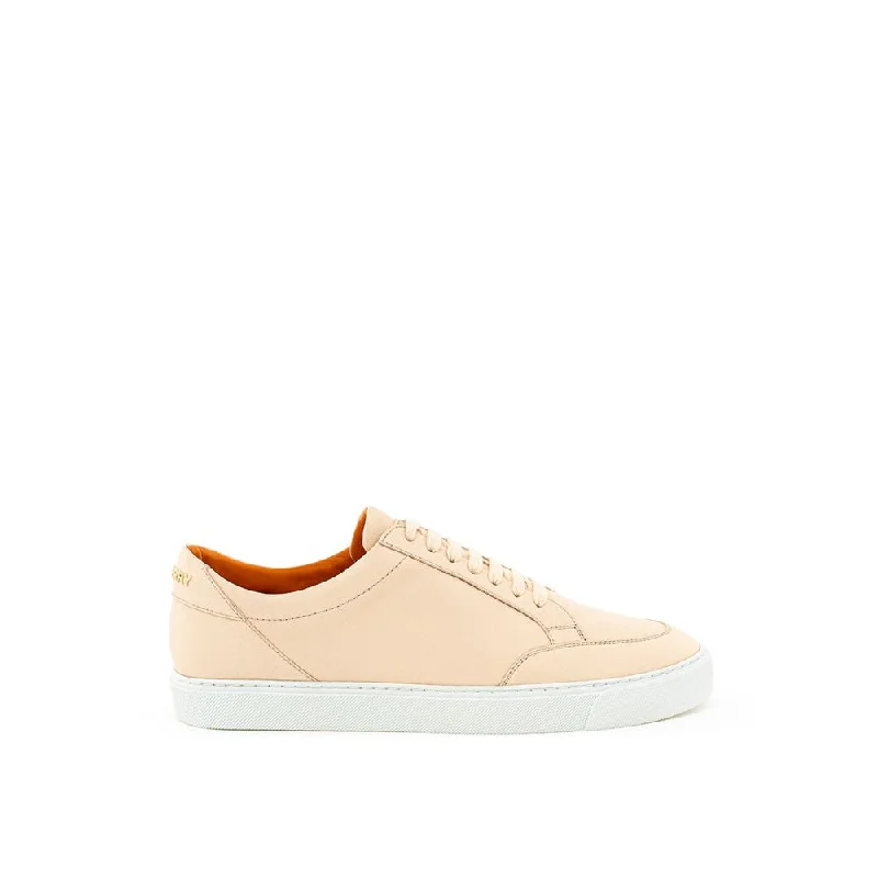 women's booties with unique strapsBurberry Pink Leather Sneaker